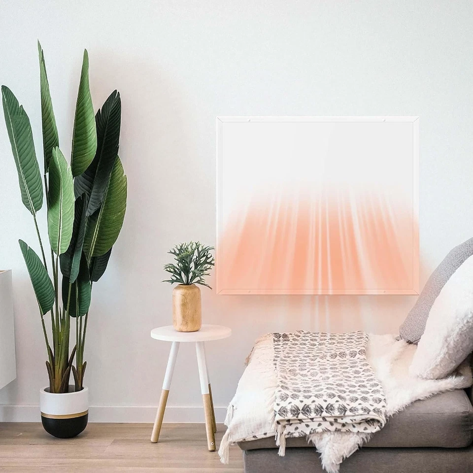 Wiltec Panneau chauffant infrarouge 290W - Radiateur mural efficace - Photo 2/4