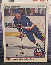 90-91 Upper Deck Doug Crossman 🚨🚨🚨 New York Islanders 