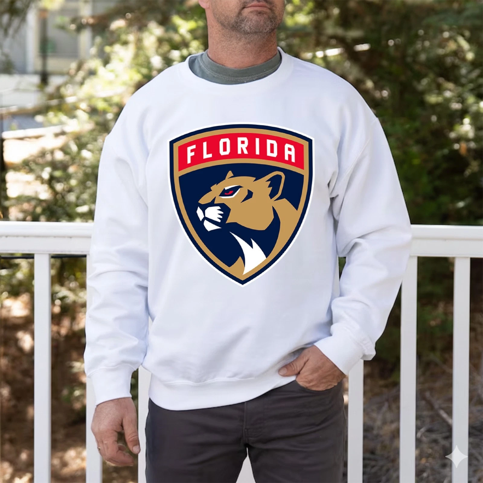 Florida Panthers Unisex Sweatshirt, Full Size