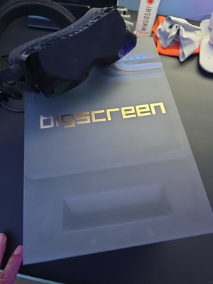 Bigscreen Beyond 66mm IPD - Headset, Cables, Box, No Face Cushion