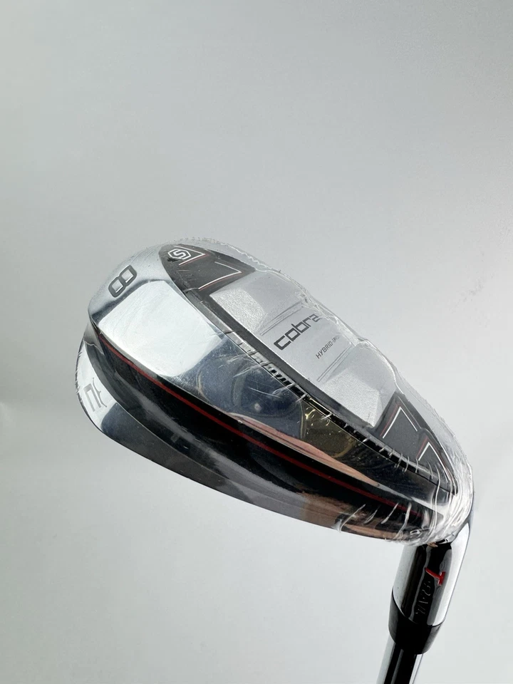 Cobra T Rail 8 Iron Combo Hybrid KBS Tour 90 Regular Steel /Right /New /29685 - Image 2 of 4