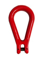 Choker-Ring 7-8 mm G8 Chokerhaken Forsthaken Haken Chokerkette Haken Kette Forst