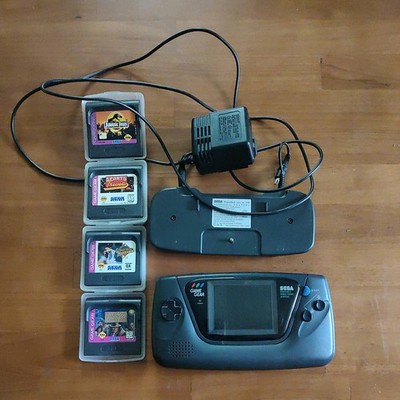 Working Sega game gear and four games
