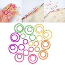 Multicolor Knitting Stitch Markers DIY Making Knitting Tools for Knit Family