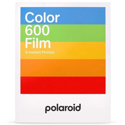 New Sealed Polaroid 600 Color Film for Polaroid 600 & I-Type Cameras - 8 Photos