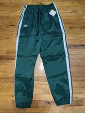 NEW WT Vintage Adidas Nylon Pants Track Men  s 80s Sweatpants Satin Shiny Retro