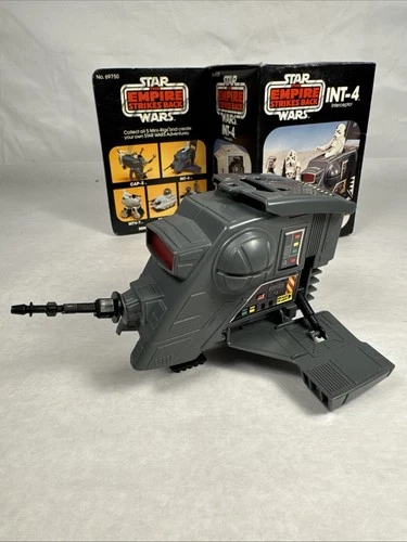 INT-4 INTERCEPTOR W/ BOX Star Wars Empire Strikes Back 1981 KENNER 69750