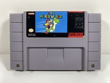 Super Mario World (SNES, 1991) Nintendo 100% Authentic