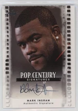 2011 Leaf Pop Century Mark Ingram #BA-MI2 Rookie Auto RC zt7
