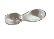 Vtg Clear Glass Cruette Stopper Plug 2.5"