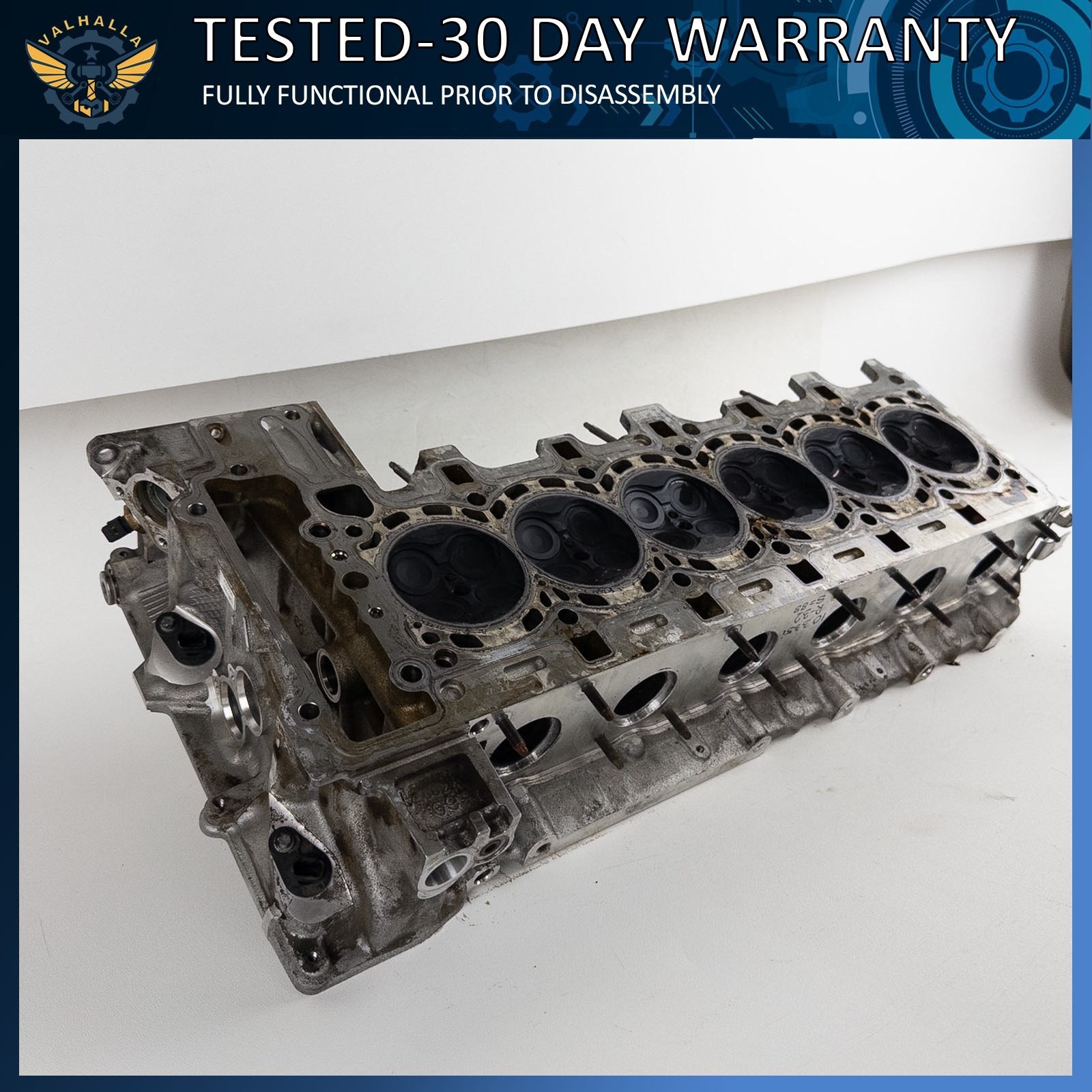 11-15 BMW 3 SERIES 335I E90 3.0L L6 DOHC 24V N55 ENGINE CYLINDER HEAD OEM
