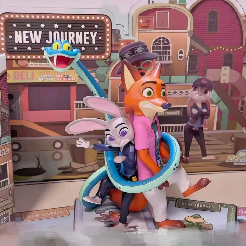 TOPTOY Disney Zootopia 2 Nuevo Viaje Serie Caja Ciega Confirmada Figura Juguete Regalo Foto 2 de 4