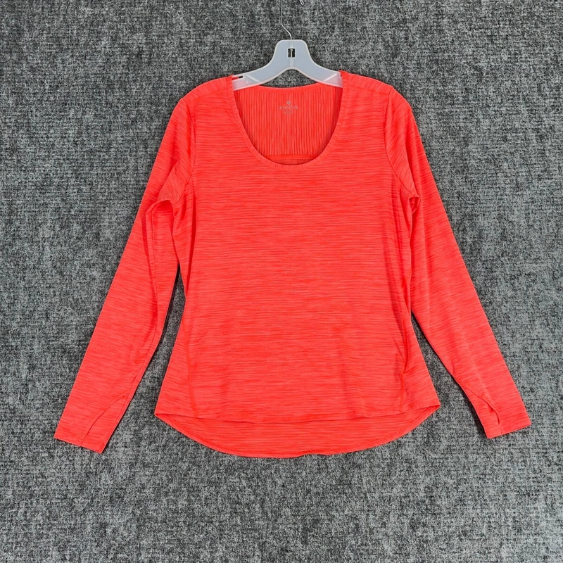 athleta ribbed scoop neck athleisure gym yoga studio shirt