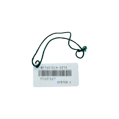 Rolex Daytona Oyster L Ref. M116515LN-001 weißes white Hang Tag Anhänger Schild