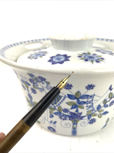 Figgjo Flint Lotte Turi Casserole Round Covered Norway 1960s Norway MCM Vintage - Picture 13 of 14
