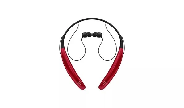 Auriculares de banda para el cuello LG Tone Pro 770 - rojos Foto 2 de 4