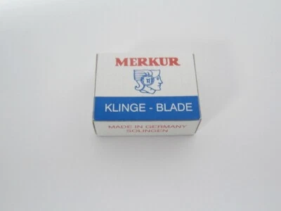 MERKUR Klingen für Augenbrauen- & Moustache Rasierer Solingen Eye Brow blades