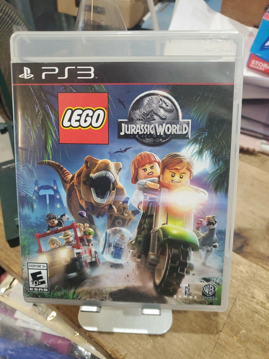 PS3 Lego Jurassic World Sony PlayStation 3 TESTED FREE SHIPPING