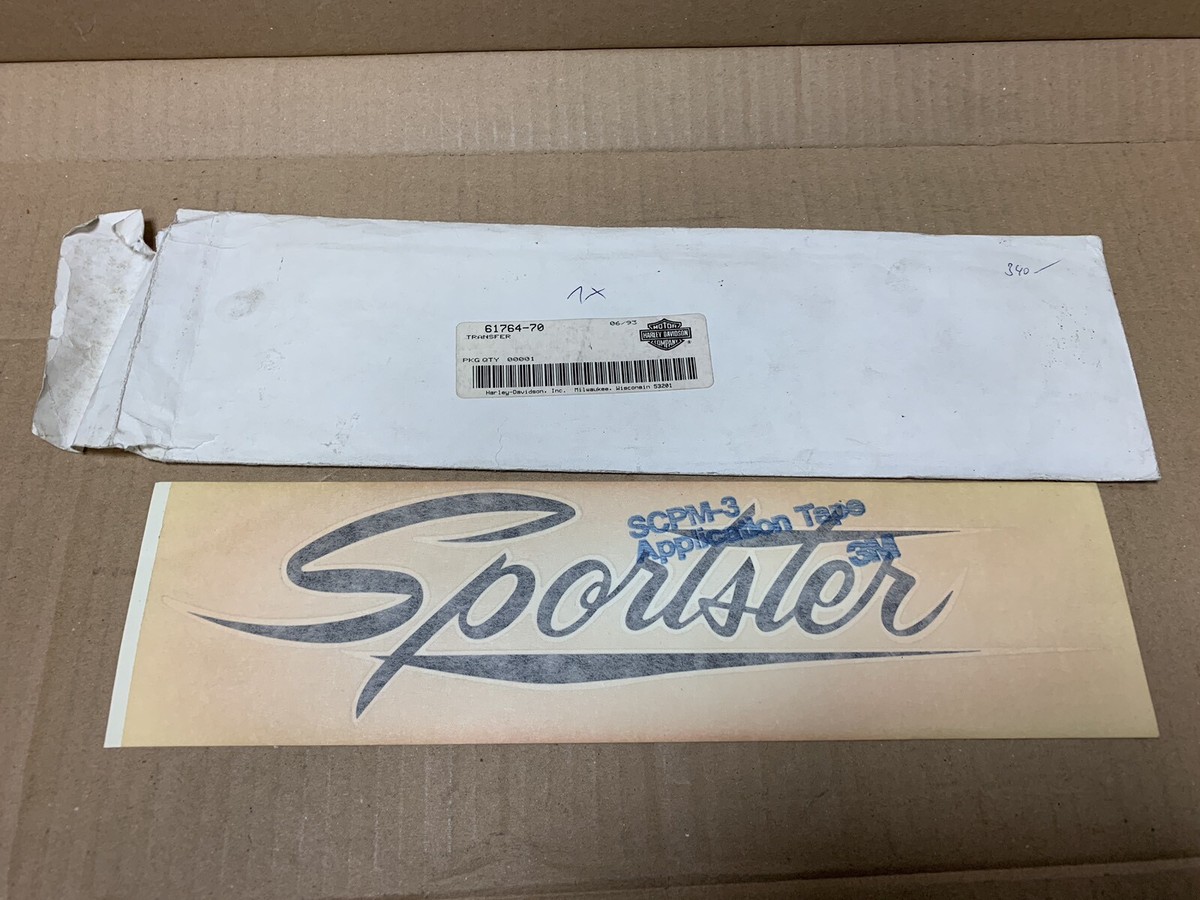 Harley Davidson Fuel Tank Decal Sportster 61764-70 | eBay