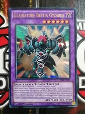 YUGIOH GLADIATORE BESTIA GYZARUS ULTRA RARA IN ITALIANO NM