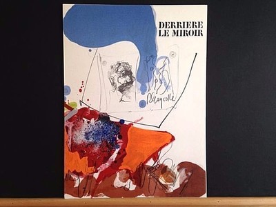 Derriere le Miroir#163, Paul Rebeyrolle vintage lithographs, 1967