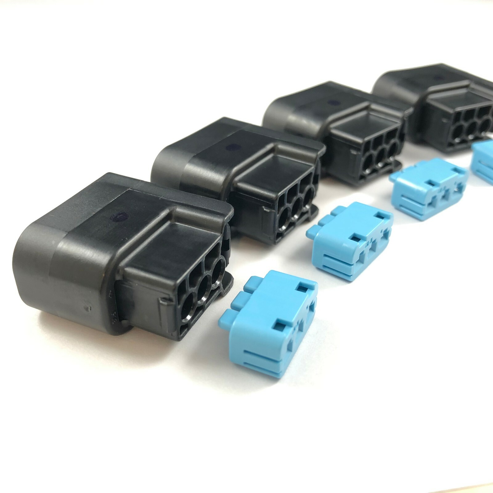 4x Honda KSeries K20 K24 3Pin Ignition Coil Pack Connector Plug