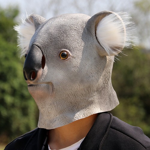 Cosplay Movie Sing Animal Mask Pig Koala Orangutan Mask Halloween Latex Mask - Picture 20 of 20