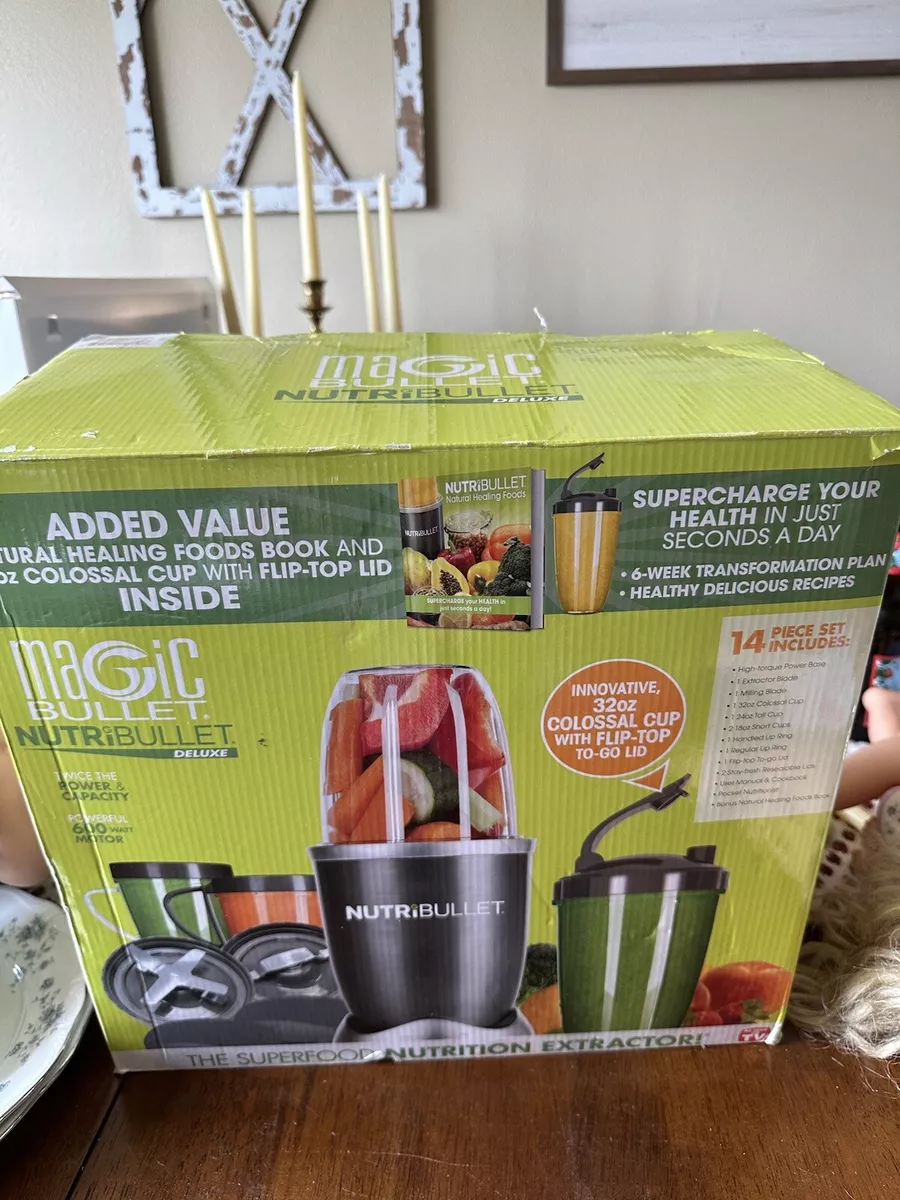 NUTRIBULLET PRO DELUXE EDITION 900 SERIES STAINLESS MAGIC BULLET