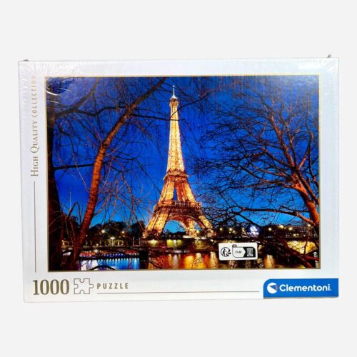Clementoni High Quality Collection TOUR EIFFEL TOWER PARIS 1000 Piece PUZZLE - Afbeelding 1 van 7