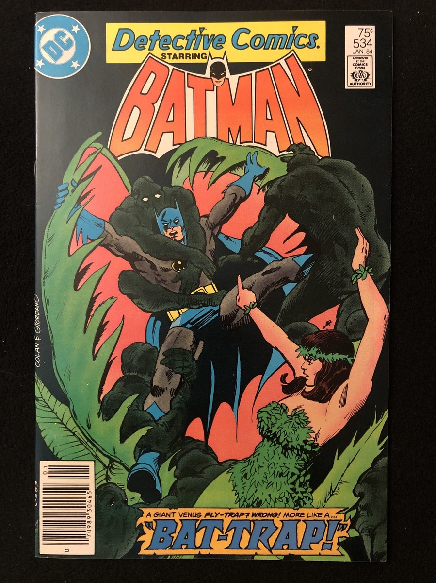 Batman アメコミ BATMAN DETECTIVE COMICS 534 9.4 NEWSSTAND DC 1984 BAT TRAP