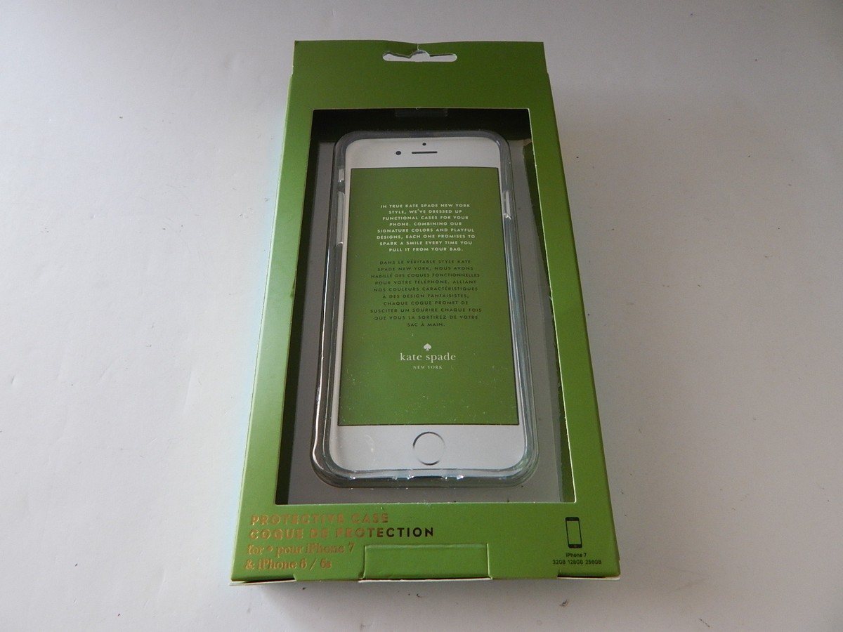 新品 未開封 ♠kate spade iPhoneケース 6 6s 7 8 SE Kate Spade Protective Case For iPhone SE/8/7 iPhone 6/6s Clear