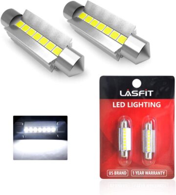 Cool White LED Dome Interior Light Lamp for Ford F-150 1999-2014 Festoon Bulbs