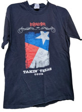 Los Lonely Boys 2010 Takin' Texas Tour T-Shirt Medium Black Texican Rock Band