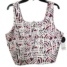 KINESIS ACTIVE WEAR crop TOP /sports bra 1X NEW WITH TAG