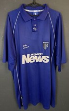 MEN'S FC GILLINGHAM 2000/201 HOME SOCCER FOOTBALL SHIRT JERSEY SIZE XL