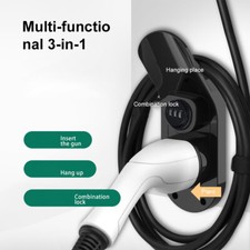 Type-2 EV Charger Cable Holder With Combination Lock new