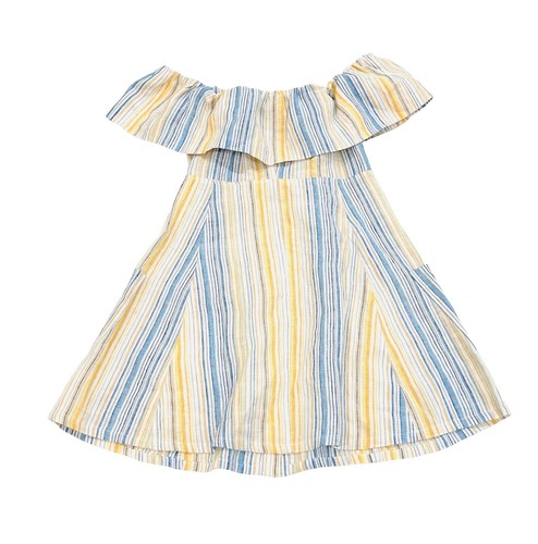 REFORMATION MARIELA Linen Dress Swan Stripe Blue & White Halter Choose Size  0-12 | eBay