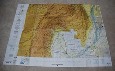 US MILITARY TACTICAL PILOTAGE CHART TPC H-8A AFGHANISTAN INDIA PAKISTAN 