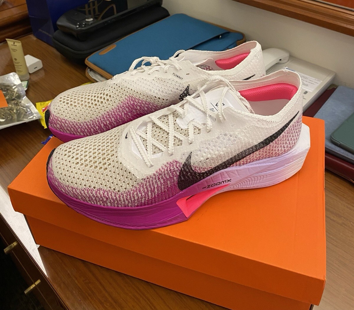 シ*ル様 NIKE ZOOM X VAPORFLY NEXT% 3 FK Nike ZoomX Vaporfly NEXT% 3 FK Flyknit Sea Glass Sundial