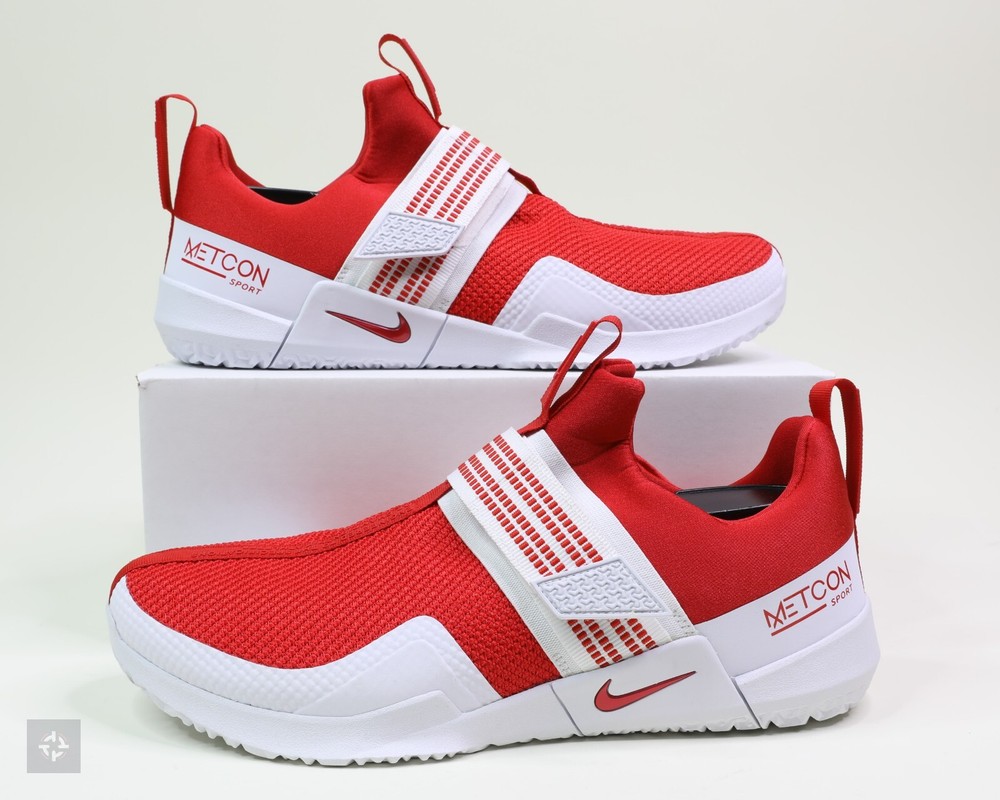 Nike Metcon Sport University Red White Athletic Shoes Men's Size 14 (CI5820-600)