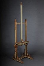 Antique Easel with Dolphins in Napoleon III around 1870 V-202