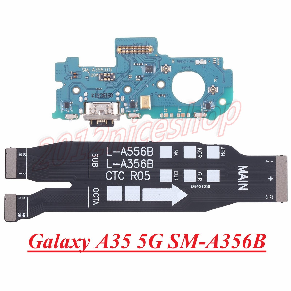 OEM Charging Mic Board Motherboard Cable Flex For Samsung Galaxy
