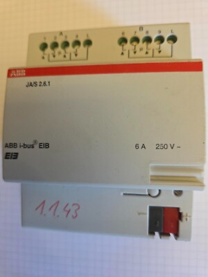 ABB I-BUS Jalousieaktor 2fach ABB JA/S 2.6.1 6A KNX / EIB gebraucht