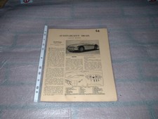 AUSTIN HEALEY 100 SIX MOTOR TRADER SERVICE INFORMATION SHEETS. FREE U.K. POST