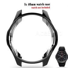 Shock Absorbing Black Protective Back Case for Samsung Gear S3 Classic SM-R770N