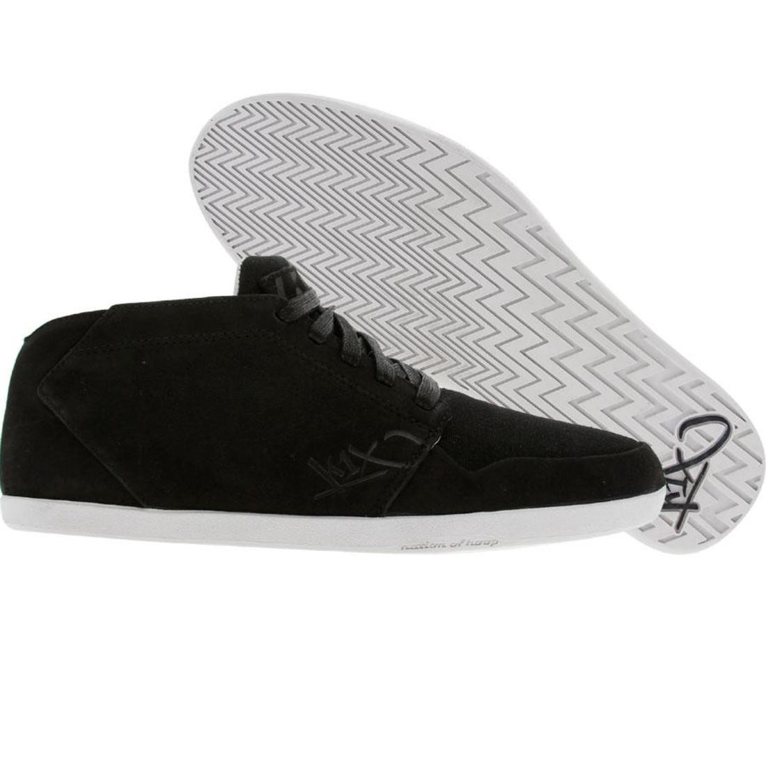 $99.99 K1X KIX Shoes Ip Leather black white 0057-0102 | eBay