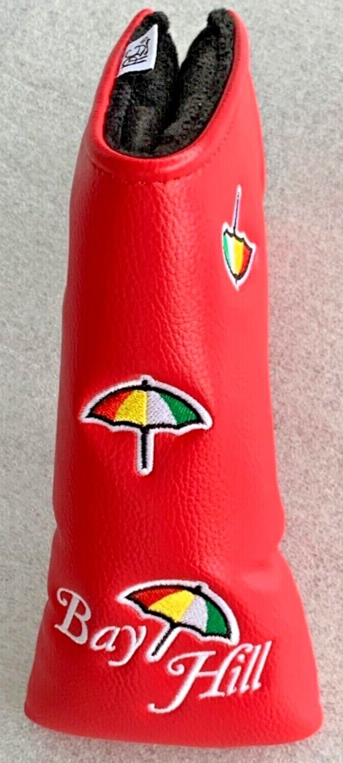 ARNOLD PALMER BAY HILL DANCING UMBRELLAS RED GOLF BLADE PUTTER COVER C40 eBay