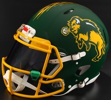 NORTH DAKOTA STATE BISON NCAA Riddell Speed Full Size AUTHENTIC Football Helmet