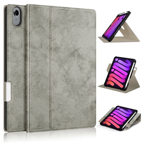 Leather Smart Cover Case Rotating Kickstsnd Flip Stand For iPad mini 6 8.3"2021 - Picture 15 of 16