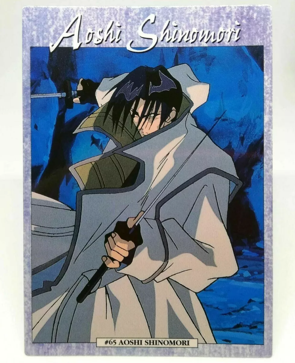 65 Aoshi Shinomori Rurouni Kenshin Samurai X Card DASS Masters JUMP MAGAZINE